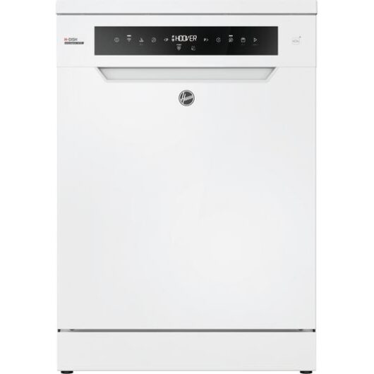 HOOVER H-Dish 600 H6F 6B4S1PWUK-80 Full-size WiFi-enabled Dishwasher - White