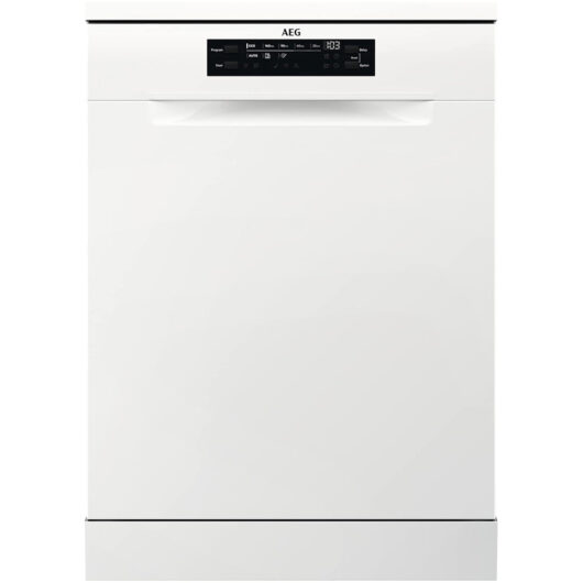 AEG FFB53617ZW Series 6000 SatelliteClean Freestanding Dishwasher 13 Place Settings White