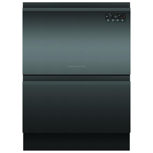 Fisher and Paykel DD60D2HNB9 Series 7 Integrated Double DishDrawer™ Dishwasher 12 Place Settings