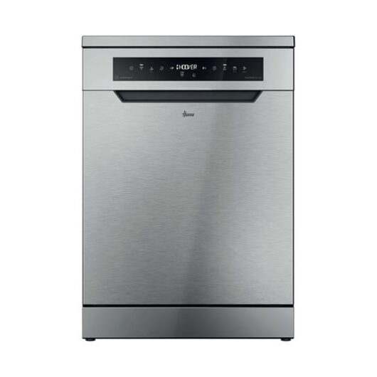 HOOVER H-Dish 600 H6F6B4S1PXUK-80 Full-size WiFi-enabled Dishwasher - Stainless Steel