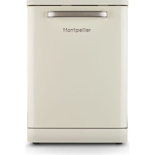 MONTPELLIER Retro MAB1353DC Full-size Dishwasher - Cream
